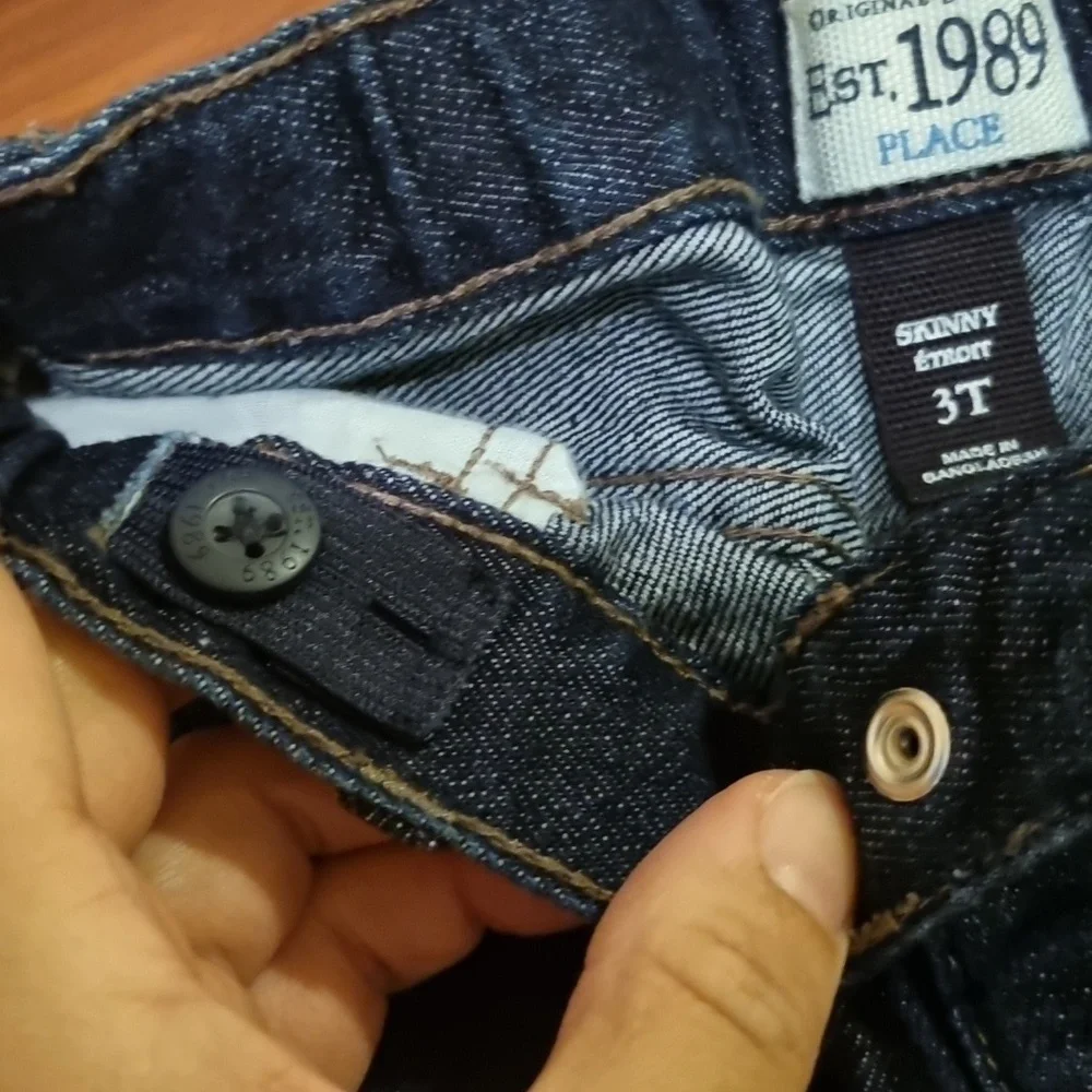 The Children's Place Jeans Dark Blue Size 3T